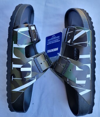 Birkenstock Valentino Garavani Arizona Army Green Narrow | eBay