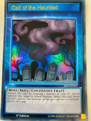 Yugioh Call of the Haunted SBLS-ENS03 SPEED DUEL Ultra Rare NM 