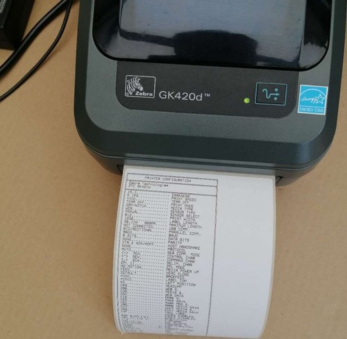 Zebra GK420D Thermal Label Printer for 4"x6" Labels - Picture 2 of 6