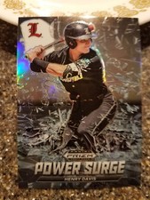 2021 Panini Prizm Henry Davis Power Surge Silver Prizm RC Rookie #PS-HD