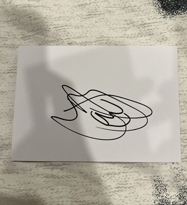 David James Signed Index Card 6x4 Soccer Memorabilia PHOTO PROOF
