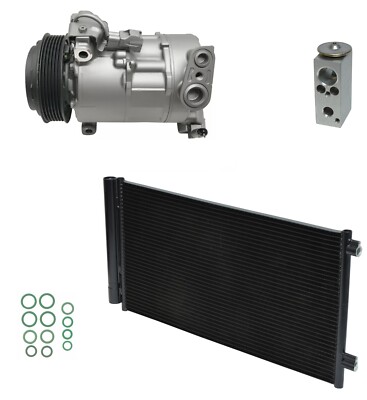 RYC Reman AC Compressor Kit With Condenser FC36A Fits Jeep Renegade 2.4L 2016