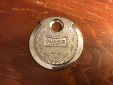 Champion CT 481 Taper Spark Plug Gap Gauge