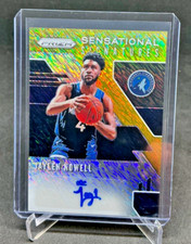 2019/20 Panini Prizm JAYLEN NOWELL Gold Shimmer Prizm AUTO 03/10 Timberwolves