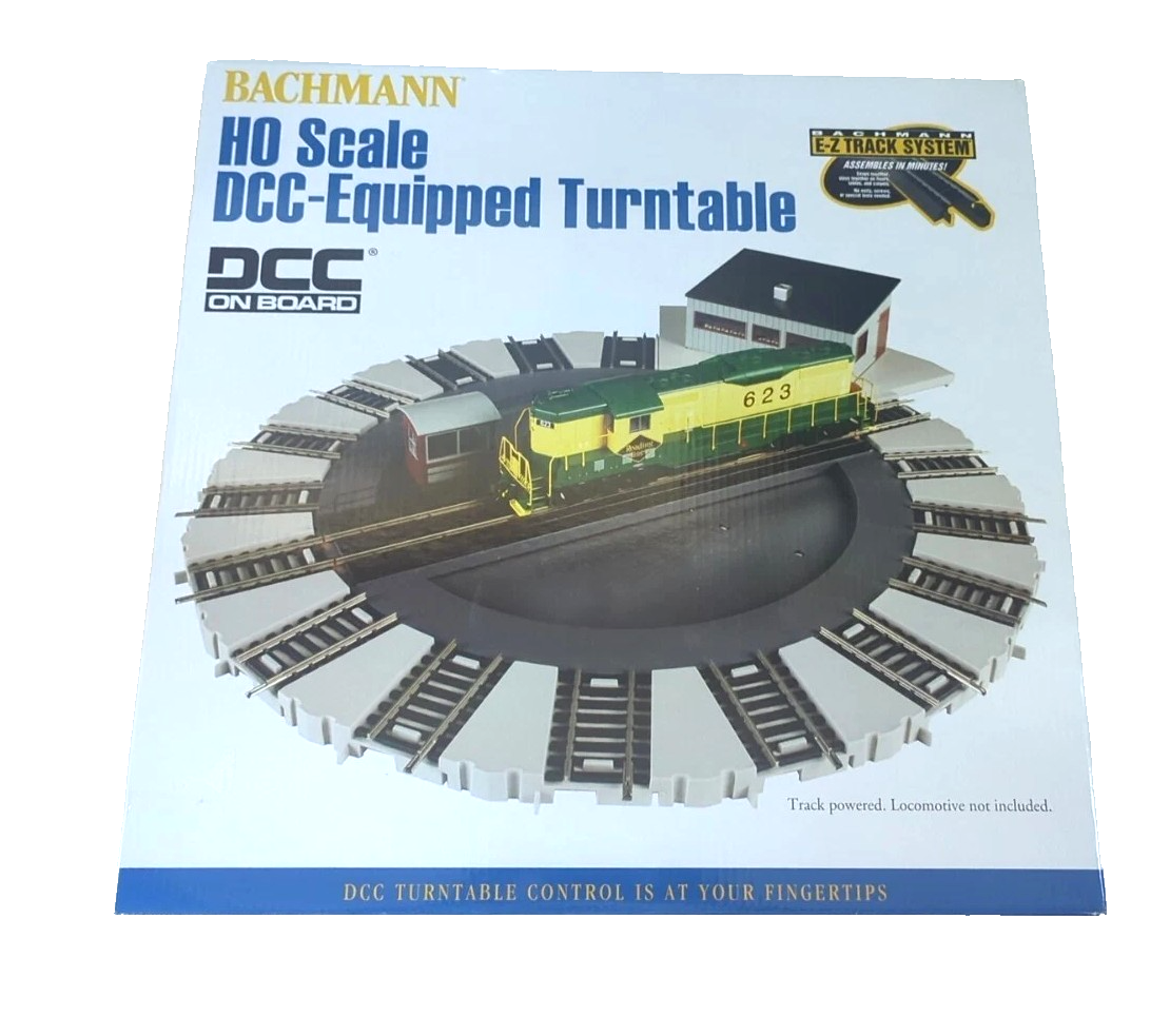 鉄道模型 Bachmann HO Scale Motorized Turntable Bachmann HO Scale ~ New 2025 ~ E-Z Track ~ DCC Equipped