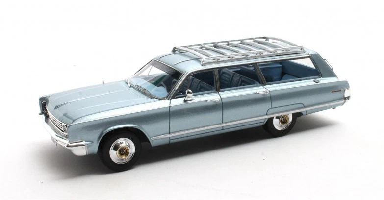 Matrix MAX20303-171 Chrysler T & C Bleu christal poly Breack - 1966 1/43 - Photo 1/1
