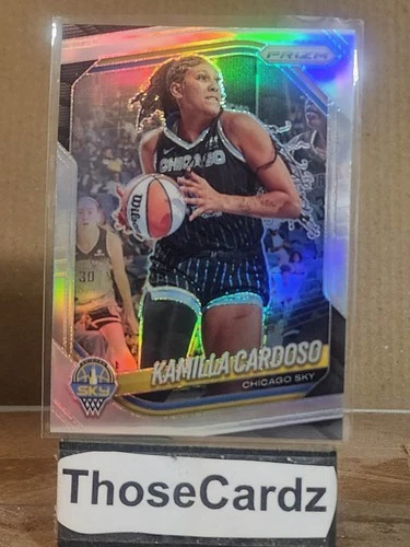 2025 Panini Prizm WNBA Silver Prizm #89 Kamilla Cardoso
