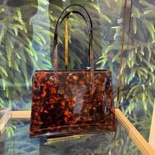 Best Price‼️Tory Burch Emerson Work Tote 165968 Tortoise $600