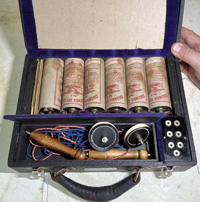 1890's era antique McINTOSH ELECTROLYSIS BATTERY old medical QUACK cure MEDICINE