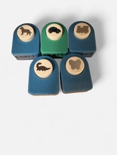 Set of 5 Novelty Shape Hole Punches Paper Punch for Scrapbooking And Crafts USED