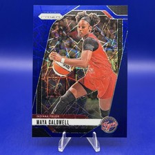 2024 Panini Prizm WNBA Maya Caldwell Blue Velocity Prizm #38 Indiana Fever