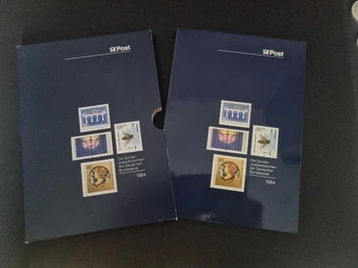 Jahrbuch Deutsche Bundespost 1984 komplett mit Original Briefmarken - Bild 1 von 3