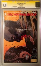 Walking Dead #128 SS CGC 9.8 Signed by Charlie Adlard & Robert Kirkman LOW POP!