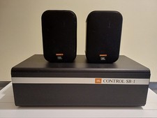 Diffusori stereo JBL Control1 + Sub SB1  Revisionati con sospensioni nuove