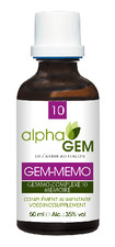 AlphaGem - 10 GEM MEMO Bio 50ml - Complexe Mémoire - Neuf