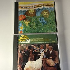 The Beach Boys CD Lot of 2 Pet Sounds Endless Summer Greatest Hits Pop Rock VG