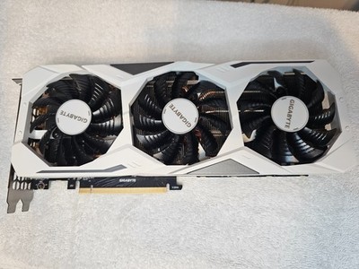 GIGABYTE GeForce RTX 2080 SUPER GAMING OC WHITE 8GB GDDR6 GPU Tested Working