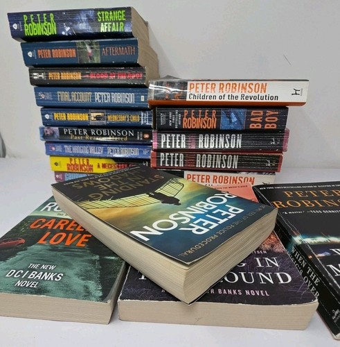 Huge Lot (18) Peter Robinson Books Inspector Banks 1 3-7 9 12 15-19 21 23-25 28 - Picture 17 of 19