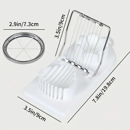 Cortadora de huevos duros huevos fresa cortadora herramienta cortadora para cocina resistente - Imagen 6 de 6