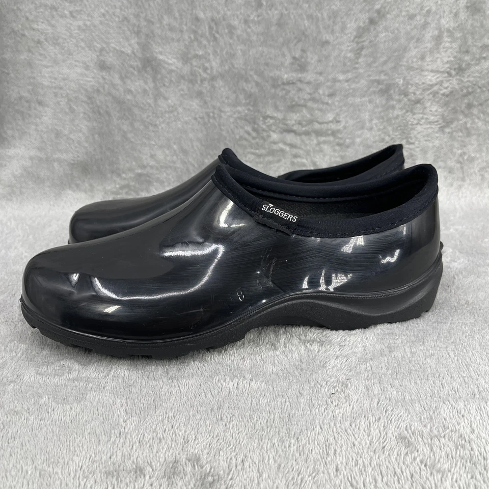 Sloggers Shoes Womens Size 9 Black Waterproof Comfort Slip-On Garden Clogs Mule - Image 3 of 4