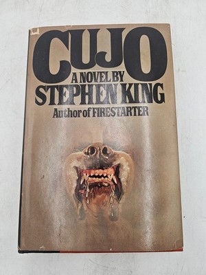 VTG Cujo by Stephen King (1981, Hardcover)  Great Condition