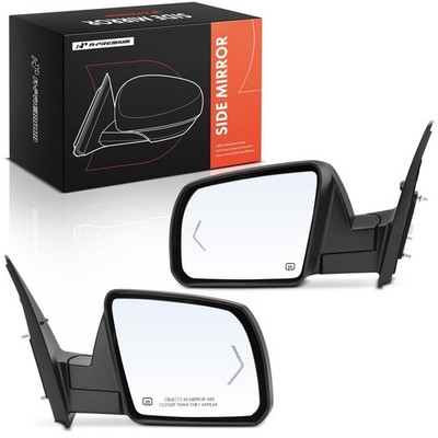 Power Door Mirror Pair Fit Sequoia 2014-2017 Heated Folding Signal Light