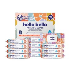 Hello Bello Premium Wipes Sensitive Skin 720ct