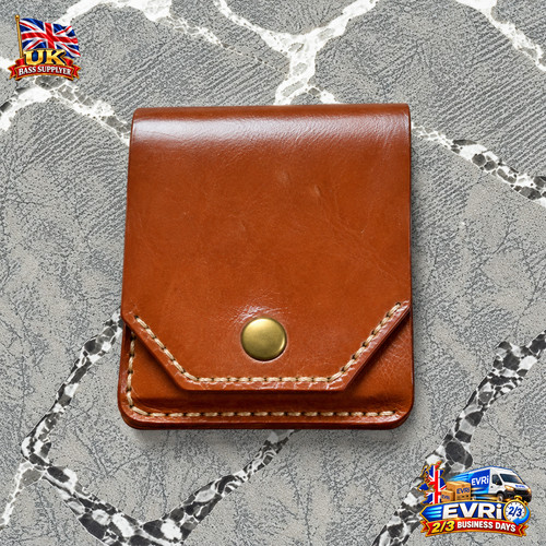 Mens Genuine Leather Bifold Wallet RFID Blocking Slim Card Holder Gift UK