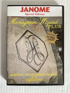 Janome Monogram Wizard Plus Software Custom Monogramming With Serial Number