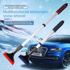 Car Ice Scraper Snow Shovel – Windshield Frost & Ice Removal Winter Tool