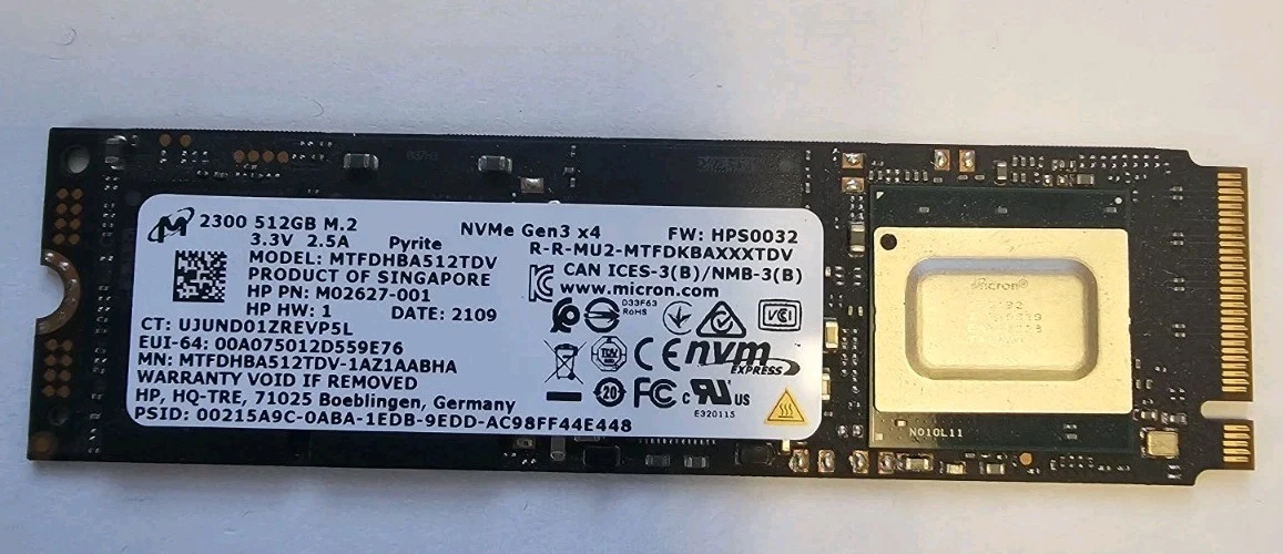 Micron M.2 Interface 512 GB Solid State Drives for sale - eBay