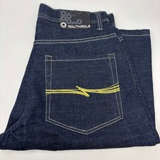 Southpole Mens Sz34 Blue Baggy Y2K 5 Pocket Skater Jean Shorts NWOT