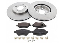 Bremsensatz Scheibenbremse MAPCO 47012 für FIAT LANCIA ALFA BOSCH DOBLO STILO 2