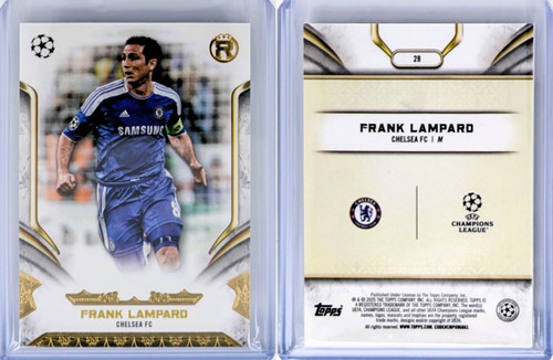 Frank Lampard #28 2024 Topps Reverence UEFA card