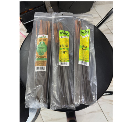 Madina Incense Sticks 11 in Bamboo Deodorizer 15-20 Pack, Egyptian Musk
