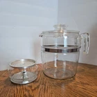 VINTAGE PYREX Glass 9 Cups COFFEE Percolator Pot 7759 NO stem for bowl