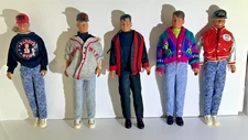 1990 Hasbro New Kids on the Block Hangin' Loose Complete Set