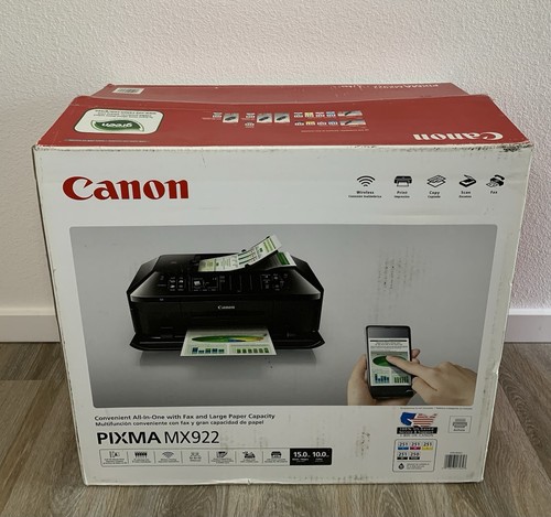 Canon Pixma MX922 all-in-one Inkjet Office Printer New In Open Box - 第 1/11 張圖片