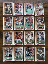 KANSAS CITY CHIEFS 1991 Pacific Football 16 Card near Team Set NFL THOMAS CHERRY