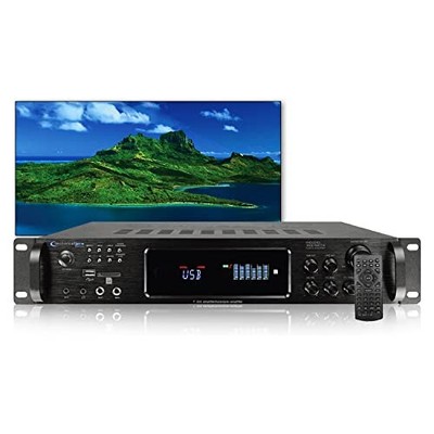 Technical Pro 3500 Watts Peak Power Hybrid Bluetooth Amplifier - H4502HD