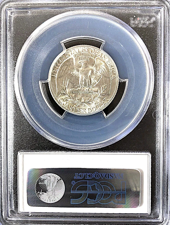 1954-S WASHINGTON Silver Quarter PCGS MS66 / HARD TO FIND /UNC - Image 3 of 4