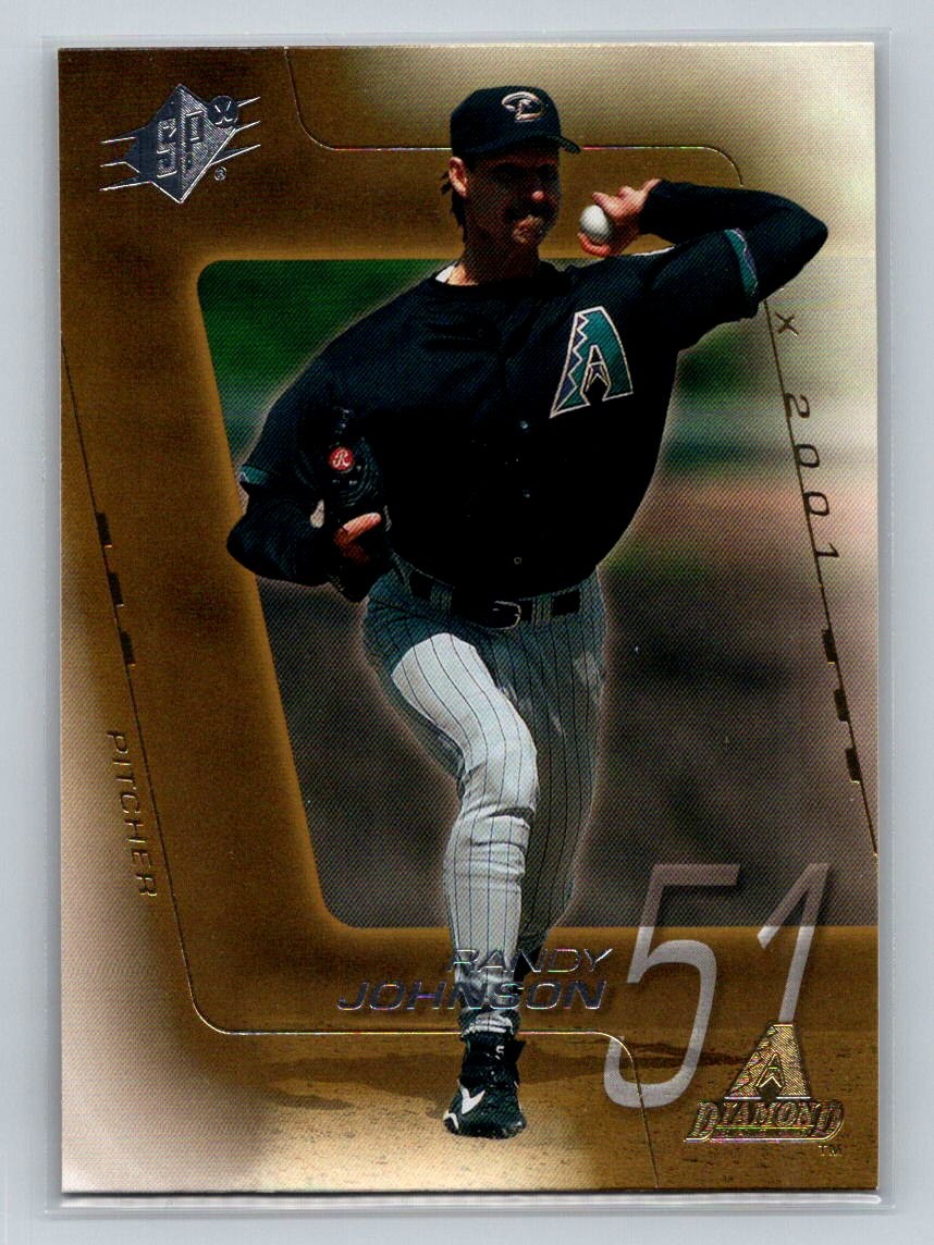 2001 SPx #57 Randy Johnson