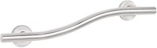 Seachrome 24 inch Bathroom Wave Grab Bar Polished Finish GW-3524-QCR-PS