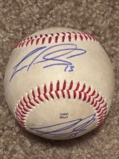 Livan Soto Autograph Signed Baseball w/MLB Debut INSCRIPTION Angels Orioles 