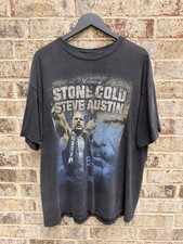 Vintage WWE Stone Cold Steve Austin XL T-Shirt Wrestling Official