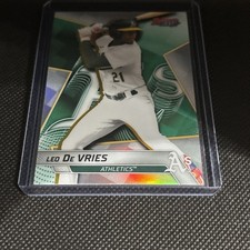 2025 Bowman’s Best Leo De Vries 🔥🔥. Just Released.  A’s 🔥