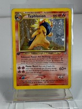 Pokemon TCG 1st Edition Typhlosion 17/111 Neo Genesis Holo Rare WOTC 2000 DMG/HP on eBay