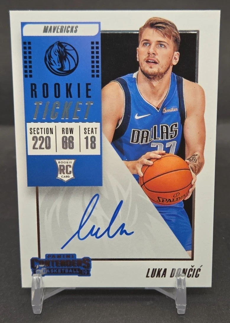 Luka Dončić Basketball Sports Trading Cards & Accessories