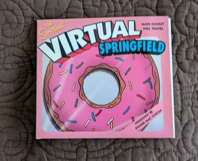 The Simpsons Virtual Springfield 1997 CD-ROM Windows 95/98, NM Homer Bart Lisa