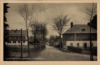 Postcard Carlsfeld Weitersglashütte Eibenstock in the Ore Mountains, holiday home - 5052500